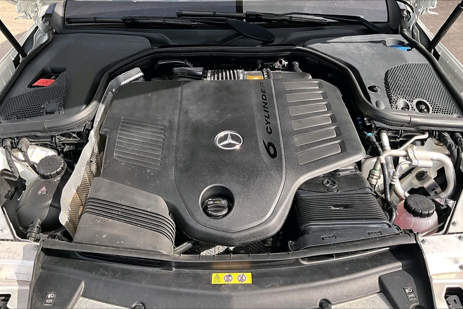 Certified Used 2021 designo Diamond White Metallic Mercedes-Benz E 450 image 32