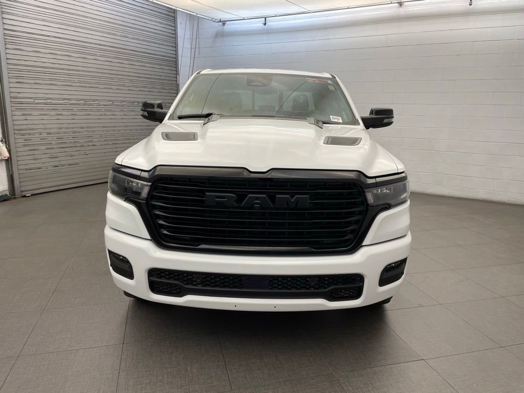 New 2026 Bright White Clear-Coat Exterior Paint RAM Laramie image 9