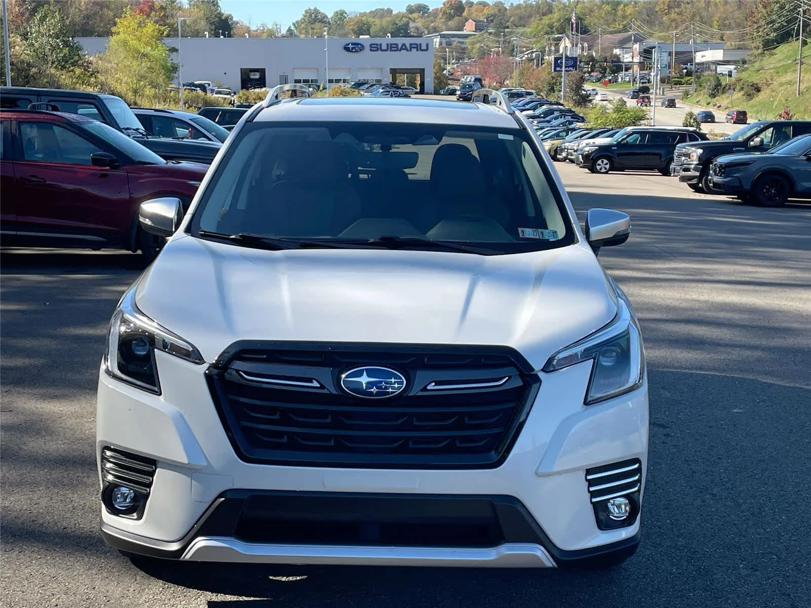 Certified Used 2024 Crystal White Pearl Subaru Touring image 8