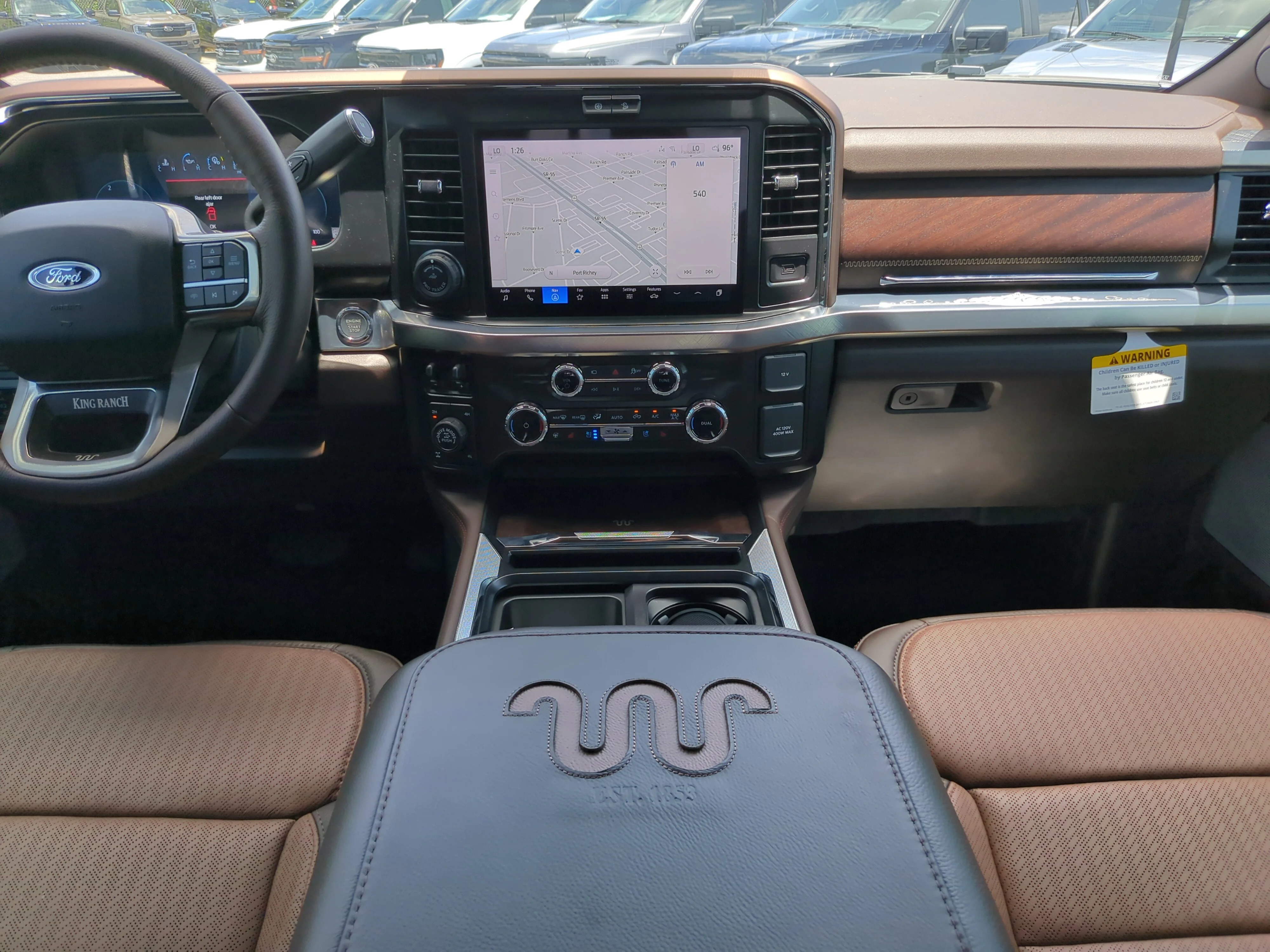New 2026 Argon Blue Metallic Ford F-350® King Ranch® image 15