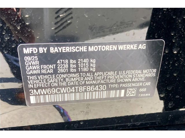New 2026 Jet Black BMW 330i NA image 18