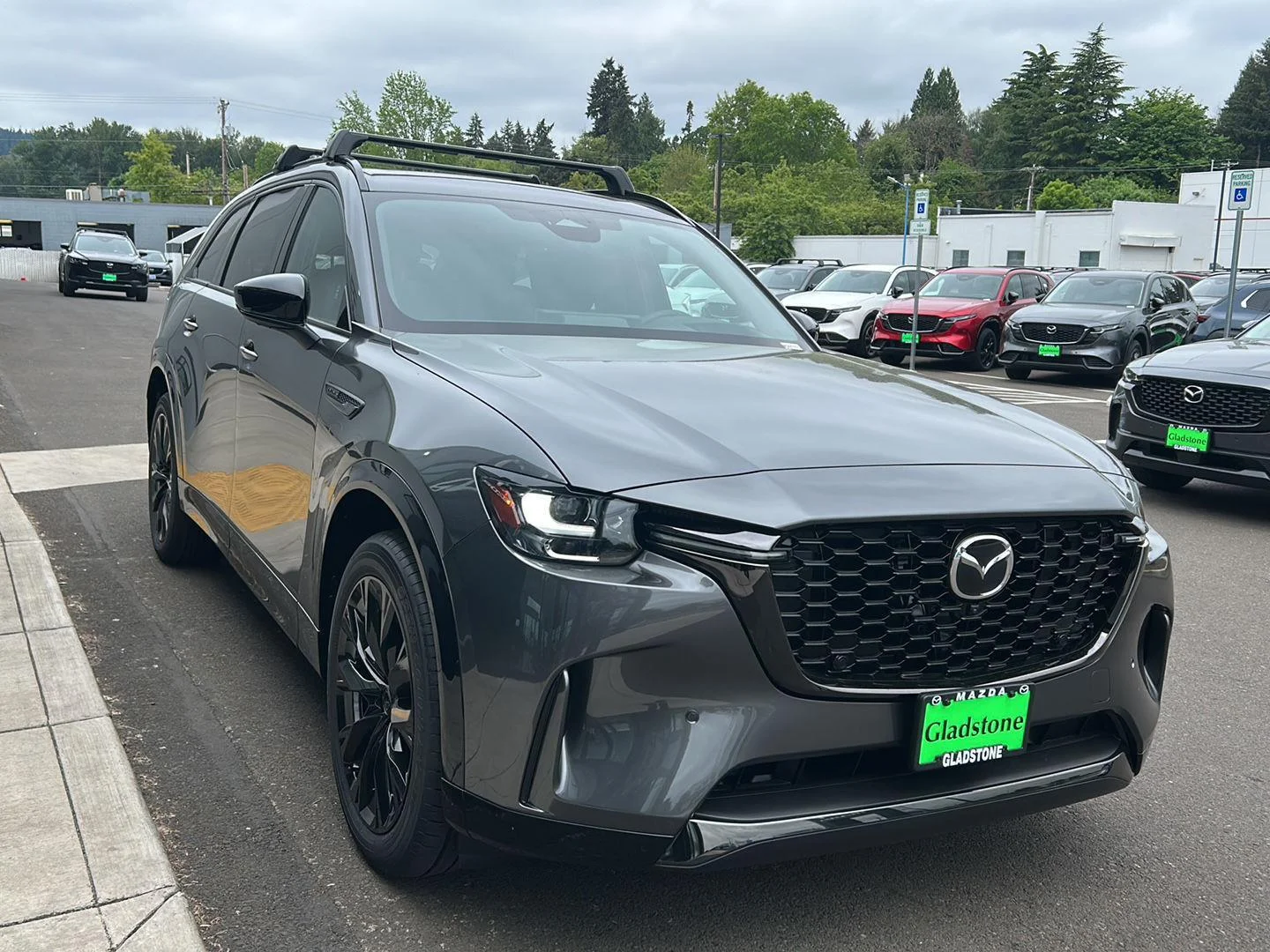 New 2026 46G MACHINE GRAY METALLIC Mazda 3.3 Turbo S Premium Sport AWD image 6