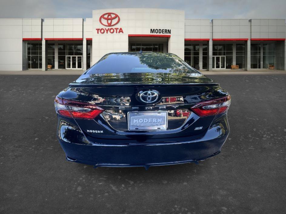 Used 2024 Midnight Black Metallic Toyota SE image 6