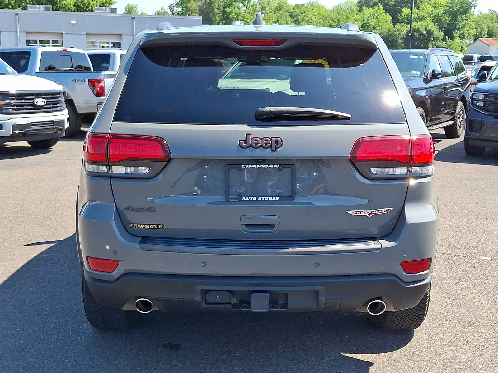 Used 2021 Sting Gray Clearcoat Jeep Trailhawk image 5