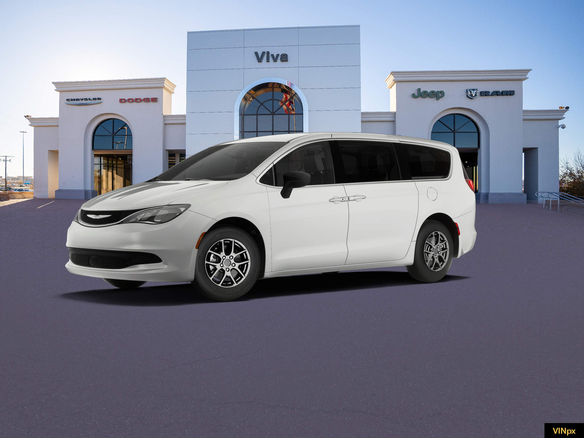 New 2027 Bright White Clear-Coat Exterior Paint Chrysler LX image 2