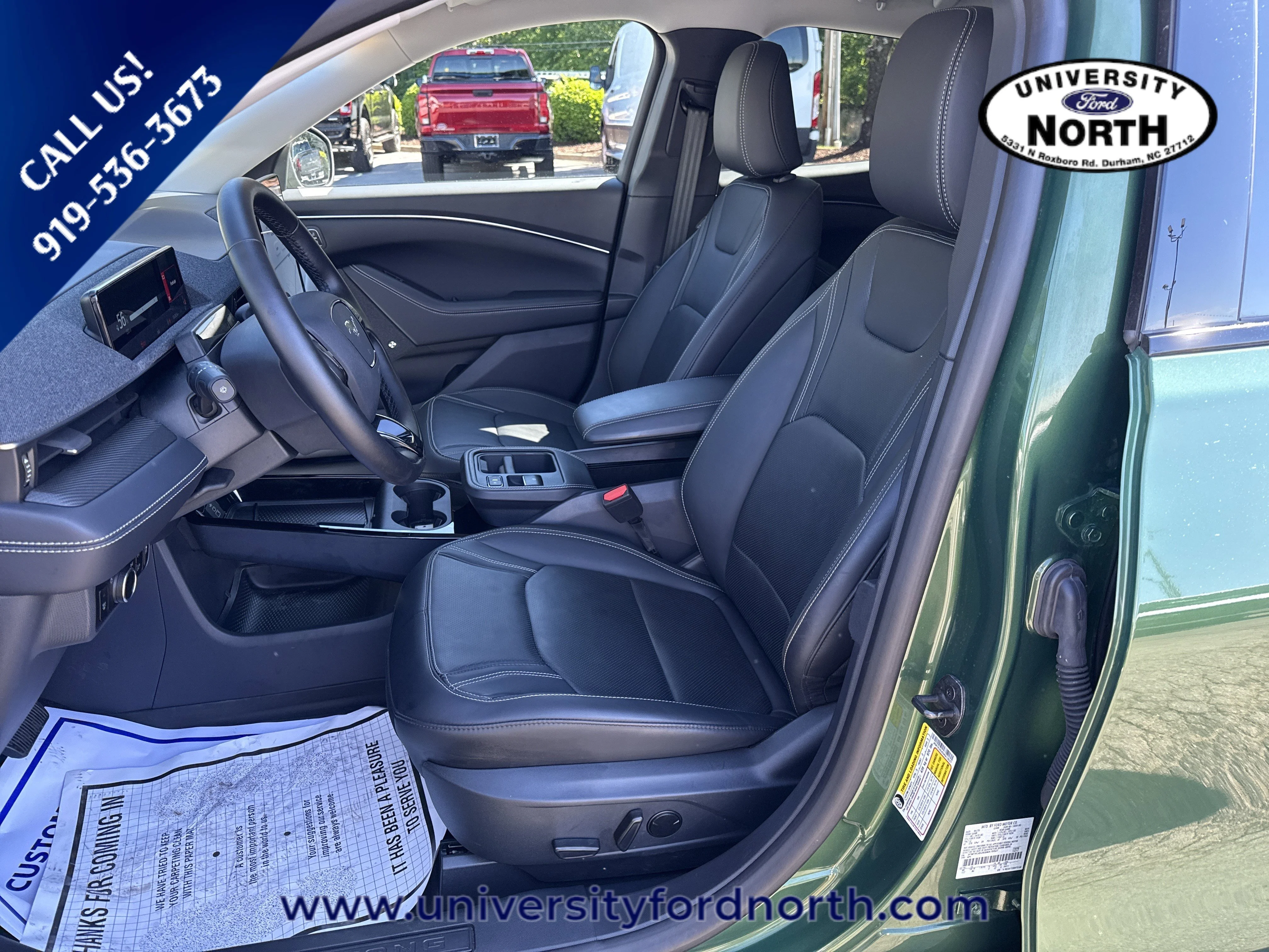 Used 2025 Green Metallic Ford Premium image 17