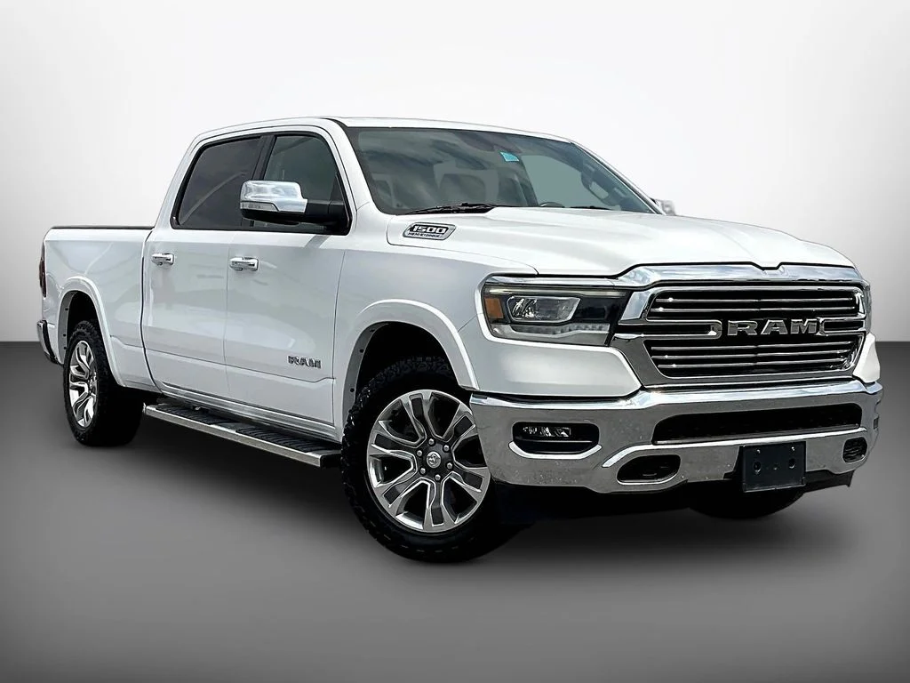 Certified Used 2021 White Ram Laramie image 1