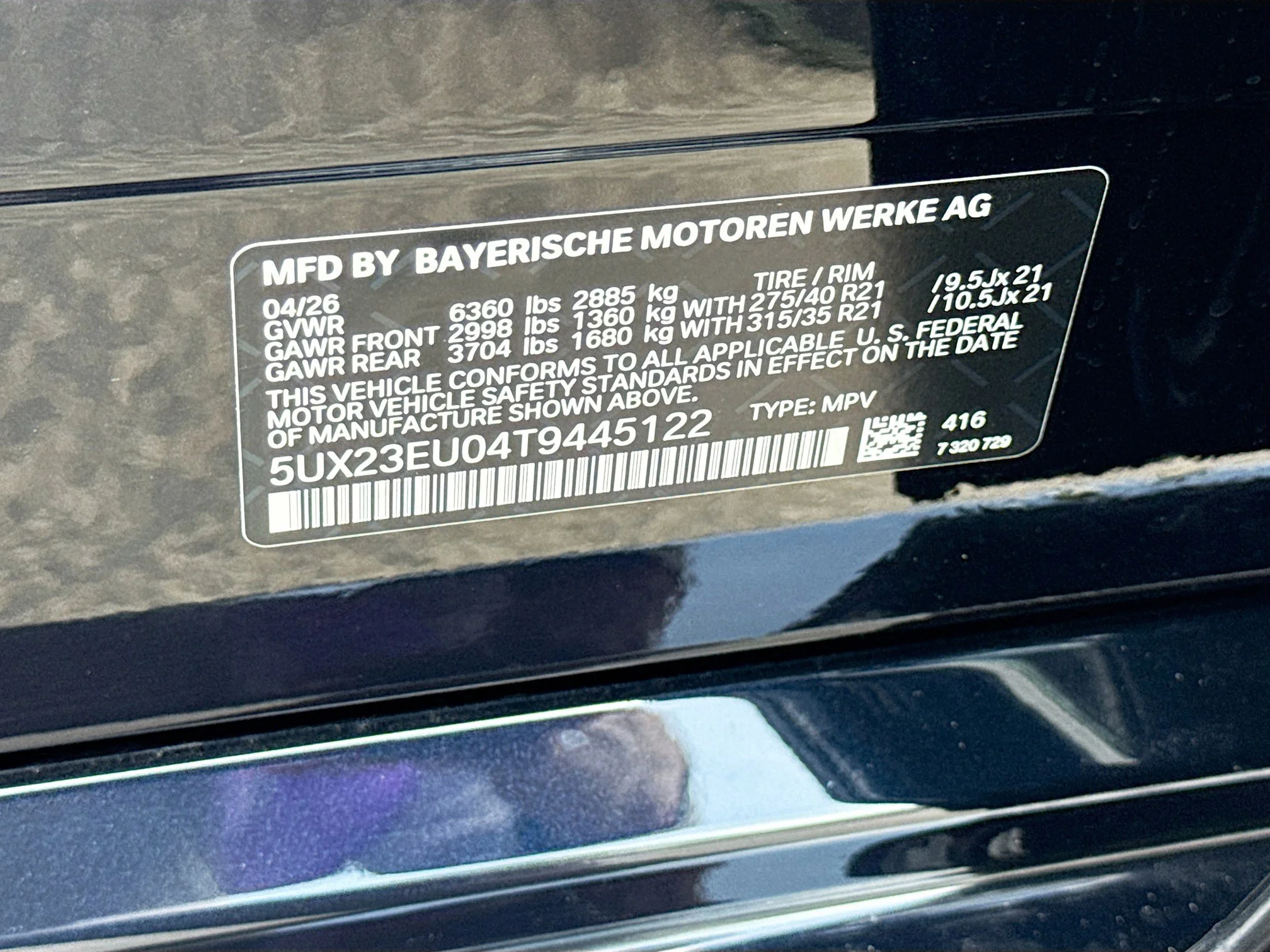 New 2026 Carbon Black Metallic BMW xDrive40i image 43