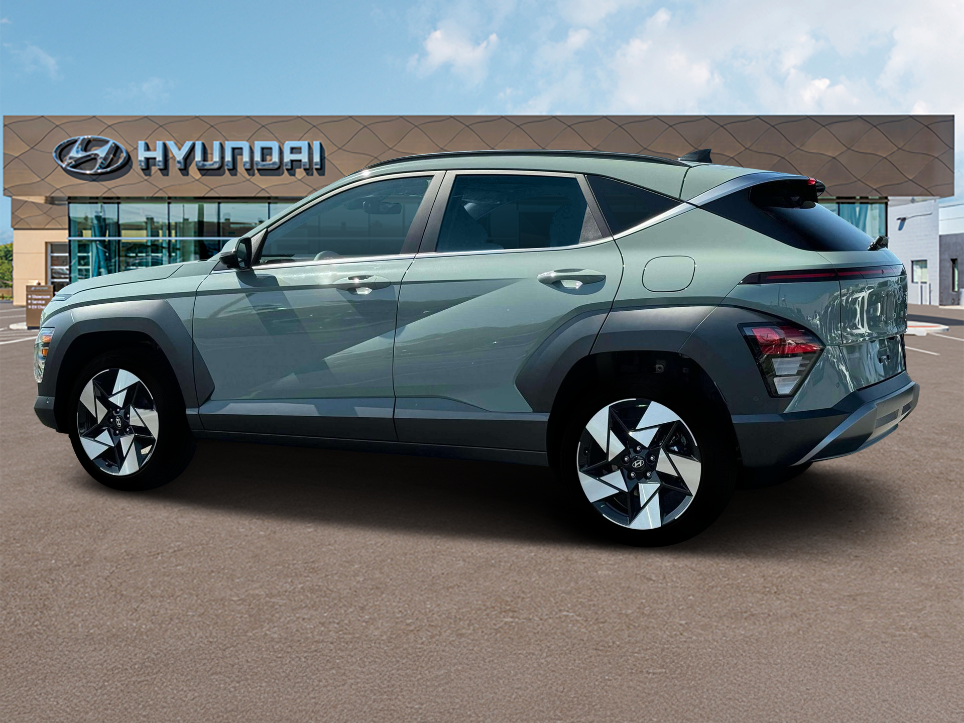 New 2026 Green Hyundai Limited AWD image 4