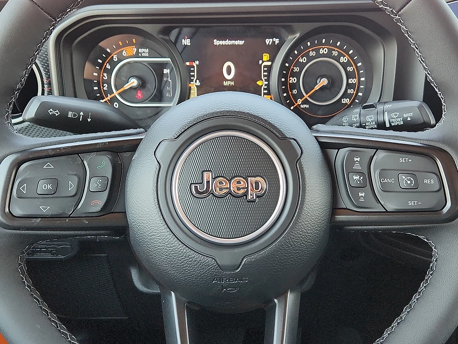 New 2025 Orange Jeep 4-DOOR RUBICON image 19