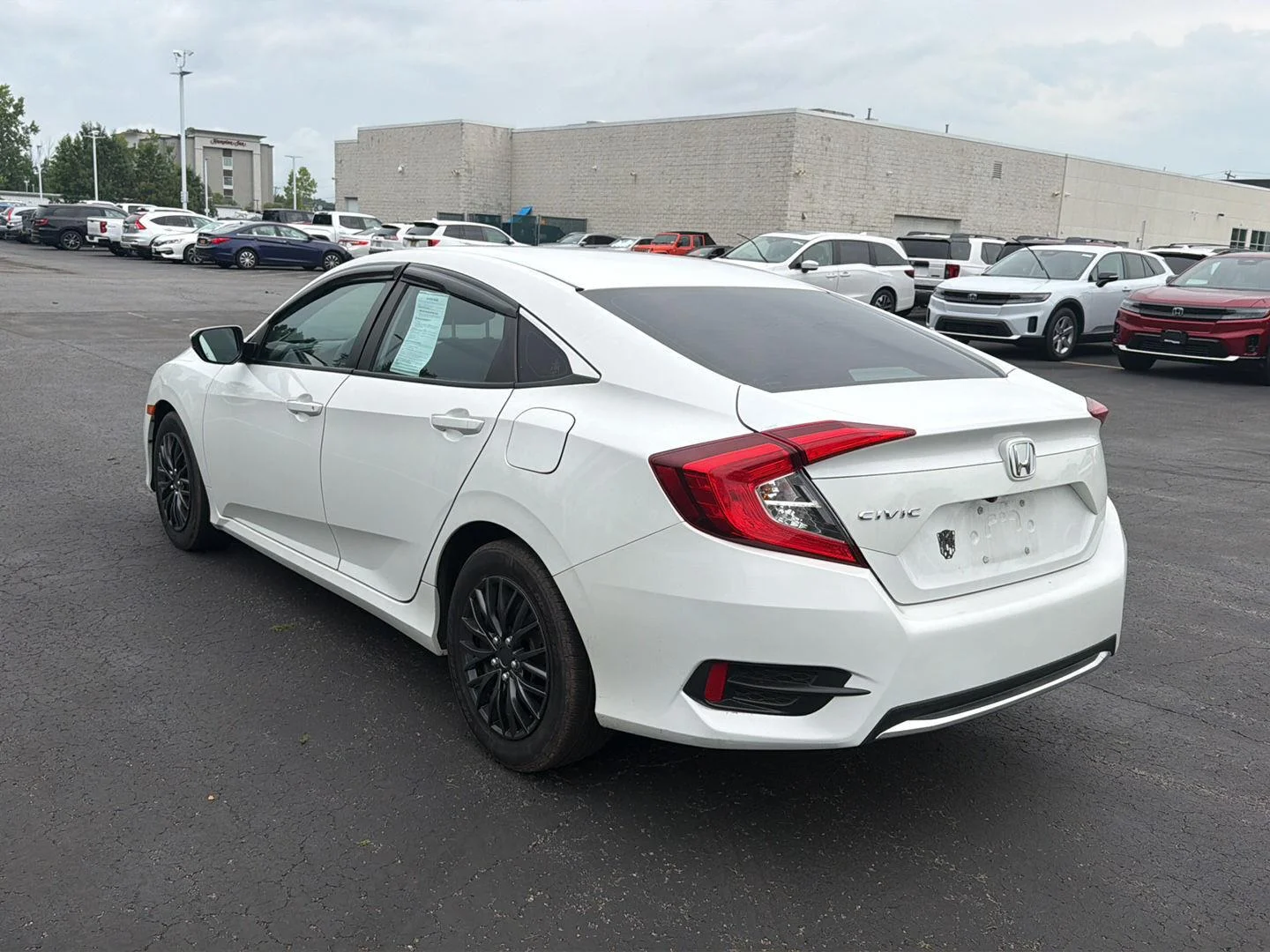 Used 2020 Platinum White Pearl Honda LX image 7