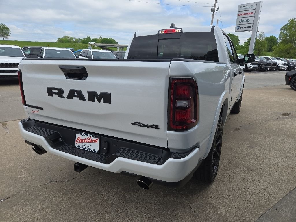 New 2026 Ivory White Tri-Coat Pearl-Coat Exterior Paint RAM Laramie image 10