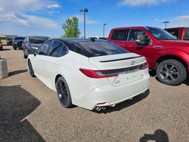Used 2025 Midnight Black Metallic Toyota XSE image 7