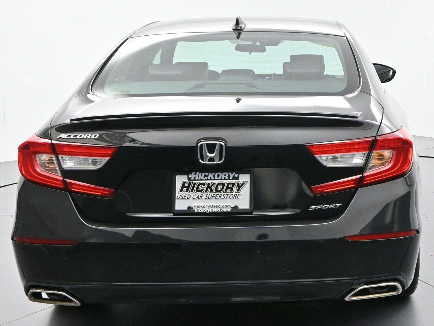Used 2021 Crystal Black Pearl Honda Sport image 6