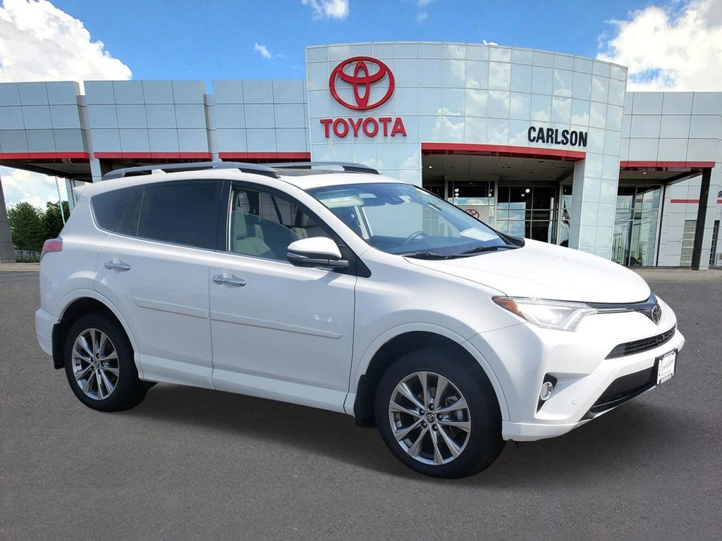 Certified 2017 Toyota RAV4 Platinum with VIN 2T3DFREV5HW648045 for sale in Minneapolis, Minnesota