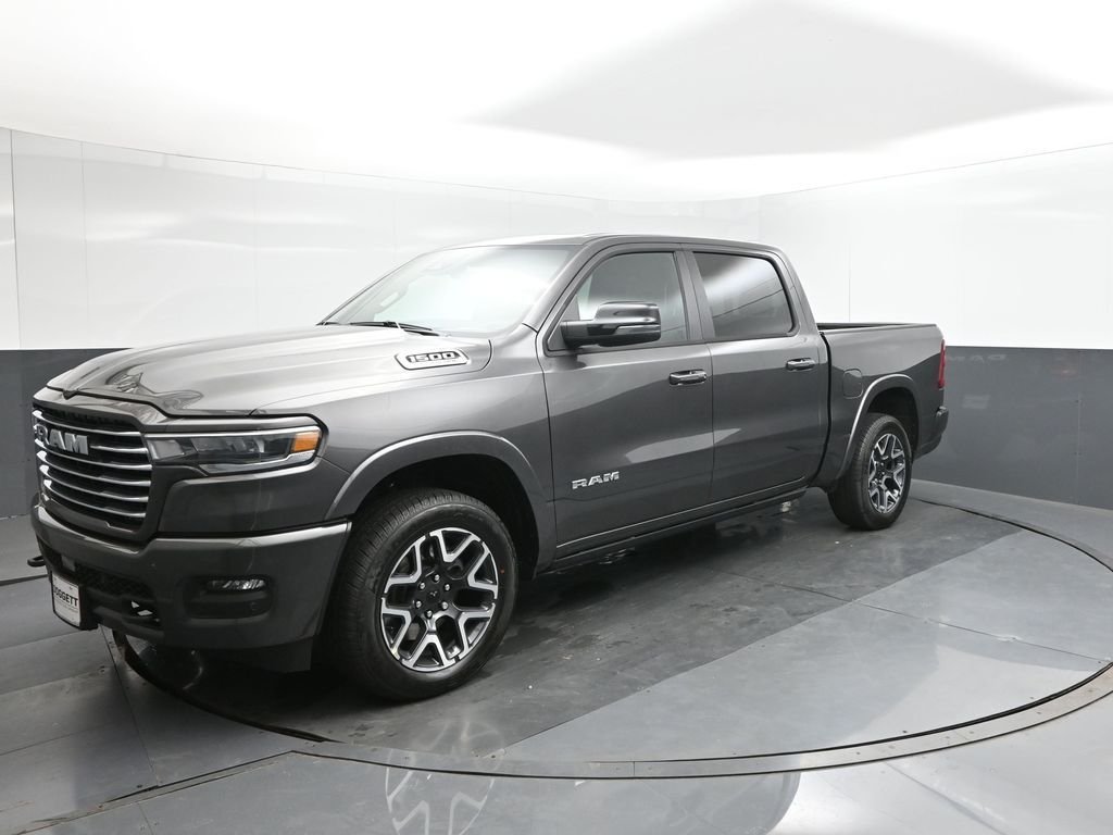 New 2026 Granite Crystal Metallic Clear-Coat Exterior Paint RAM Laramie image 34