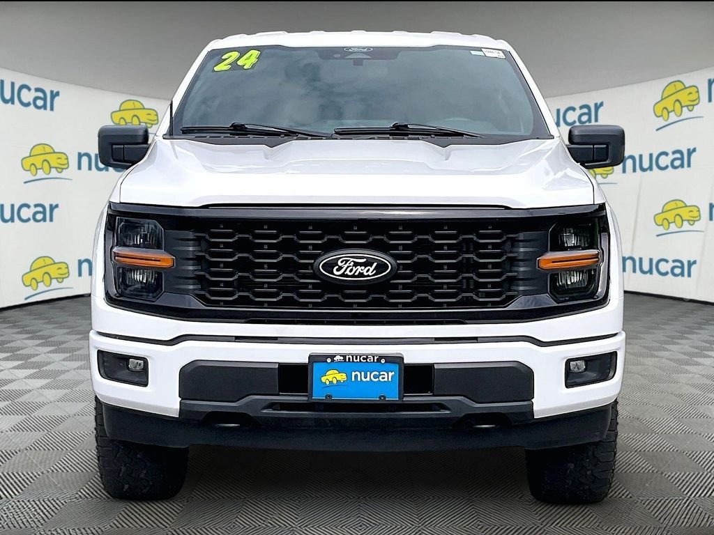 Used 2024 Oxford White Ford STX image 2