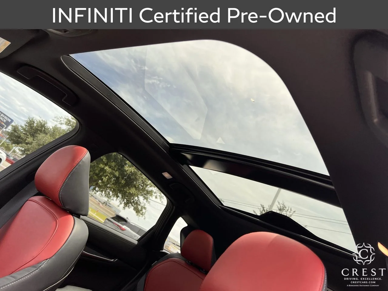 Certified Used 2025 Radiant White INFINITI SPORT image 17