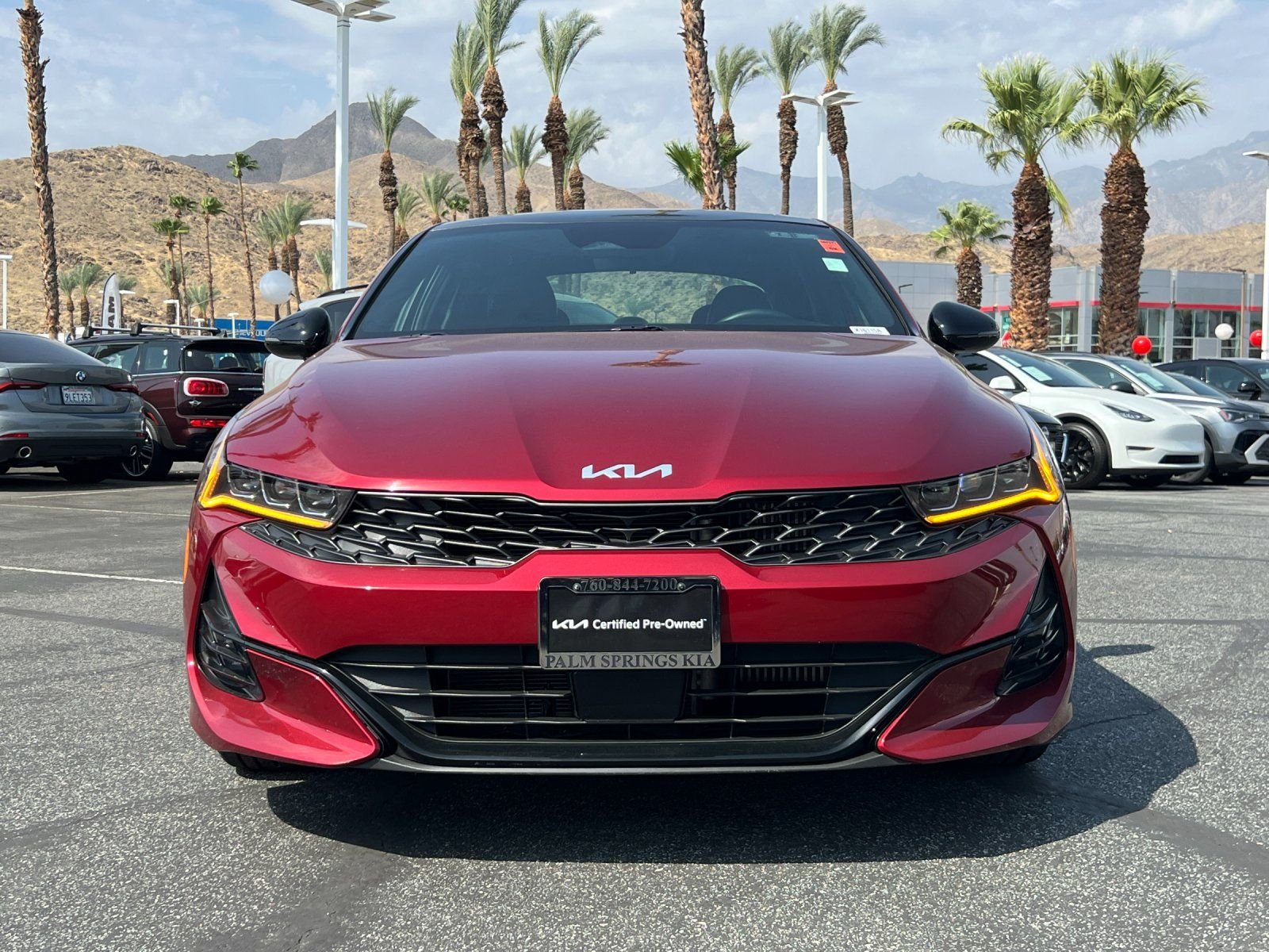 Certified Used 2024 Red Kia GT-Line image 8