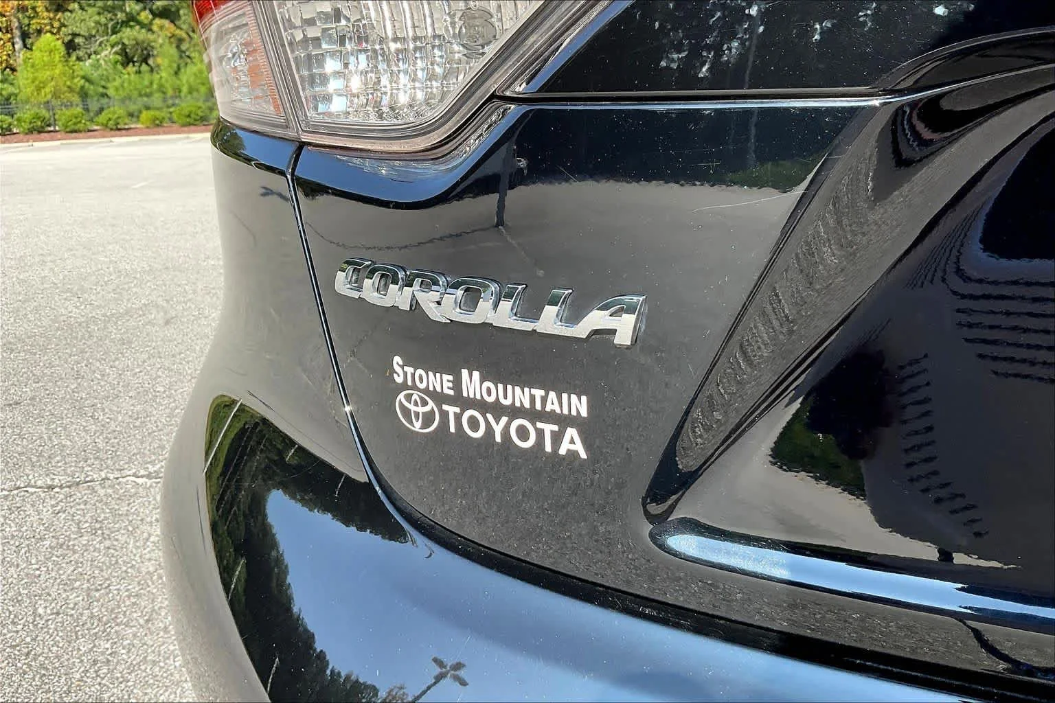 Used 2024 Midnight Black Metallic Toyota LE image 30