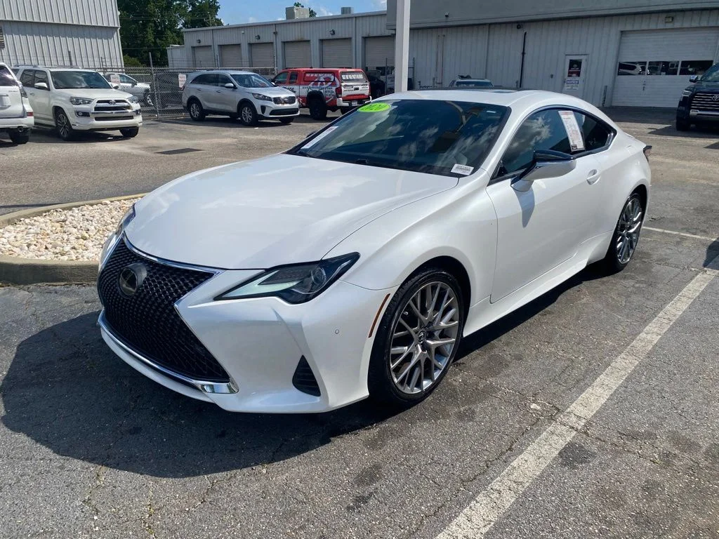 Used 2020 White Lexus 350 image 2