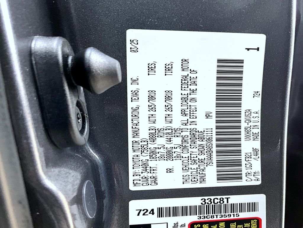 Used 2025 Gray Toyota SR5 image 25