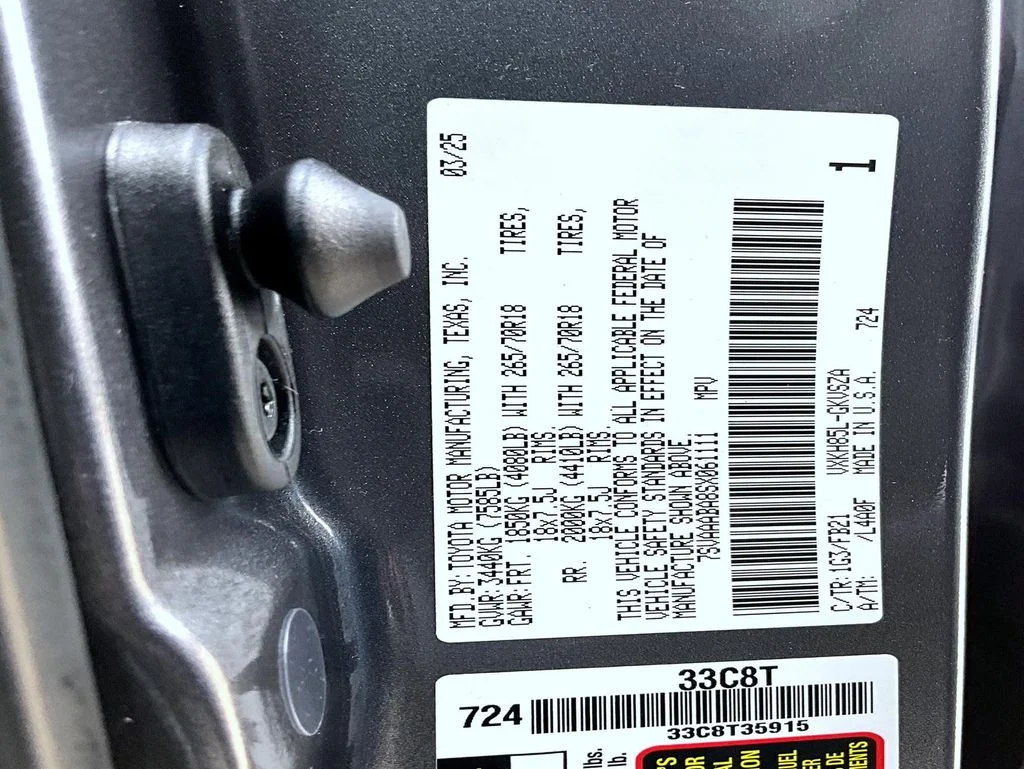 Used 2025 Gray Toyota SR5 image 25