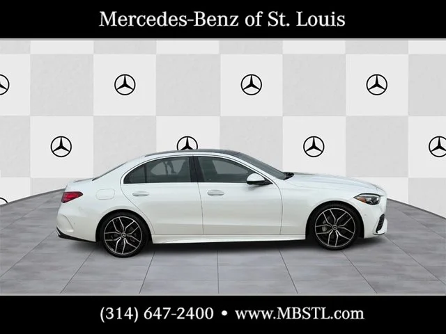Certified Used 2026 White Mercedes-Benz C 300 image 2