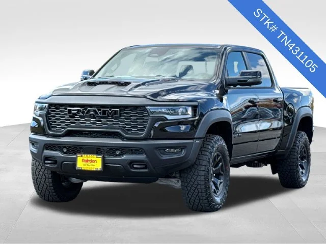 New 2026 Diamond Black Crystal Pearlcoat Ram RHO image 2