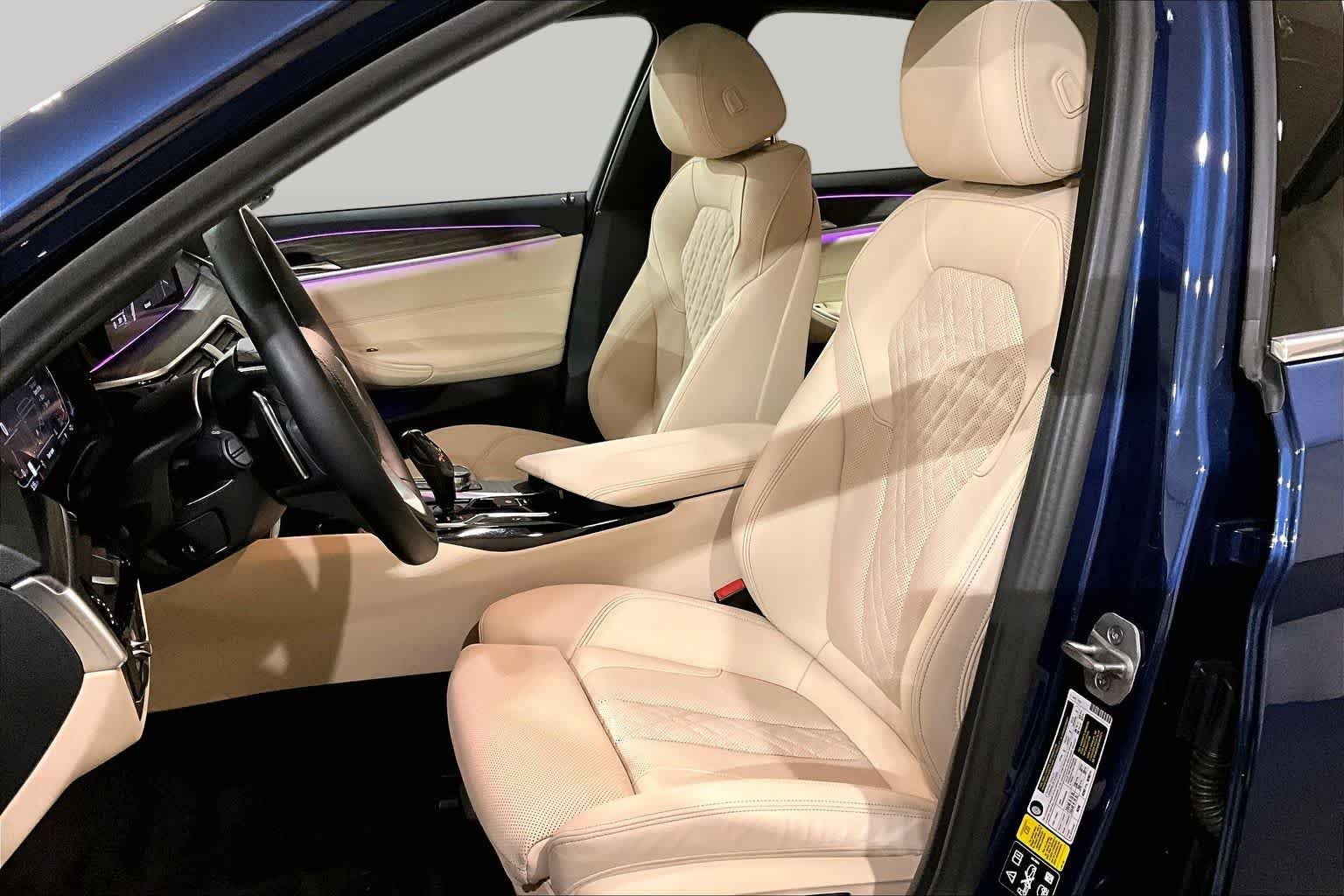 Certified Used 2023 Phytonic Blue Metallic BMW 530i xDrive image 8