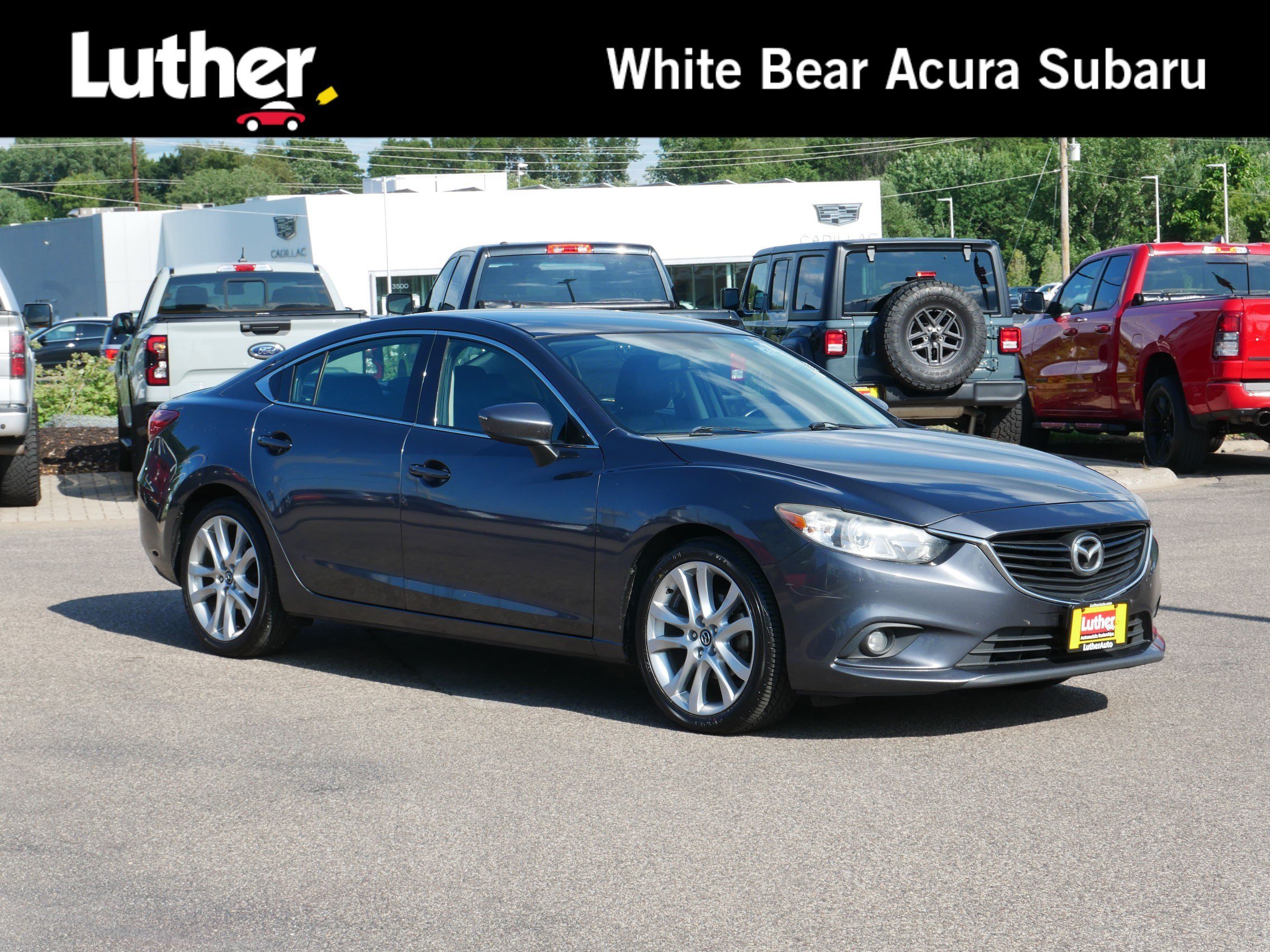 Used 2015 Meteor Gray Mica Mazda i Touring image 1
