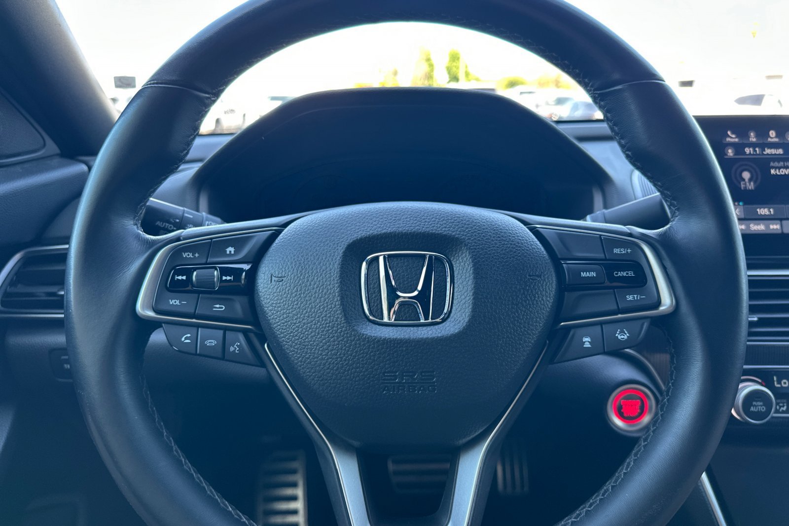 Used 2020 Platinum White Pearl Honda Sport image 22