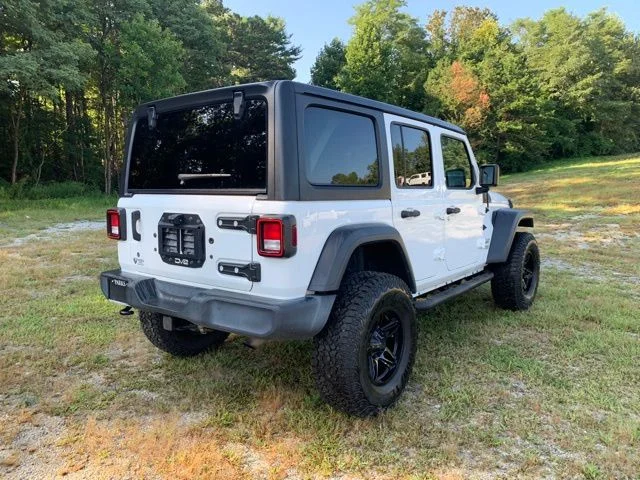 Used 2020 White Jeep Unlimited Sport S image 10