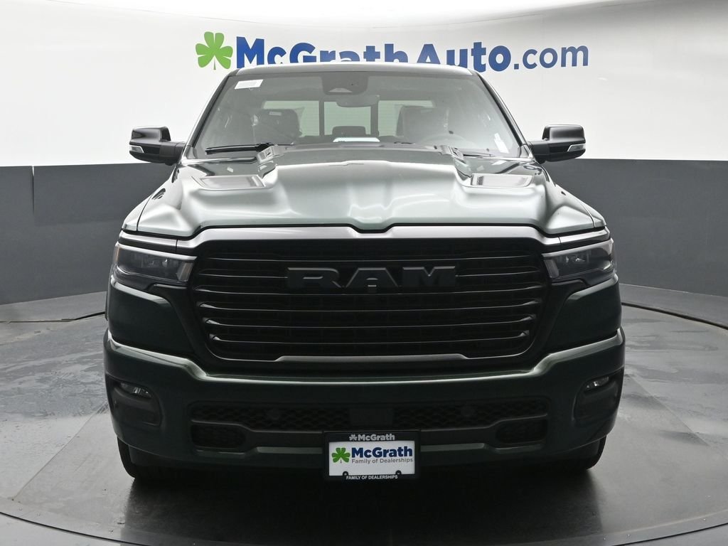 New 2026 Serrano-Green Metallic Exterior Paint RAM Laramie image 6