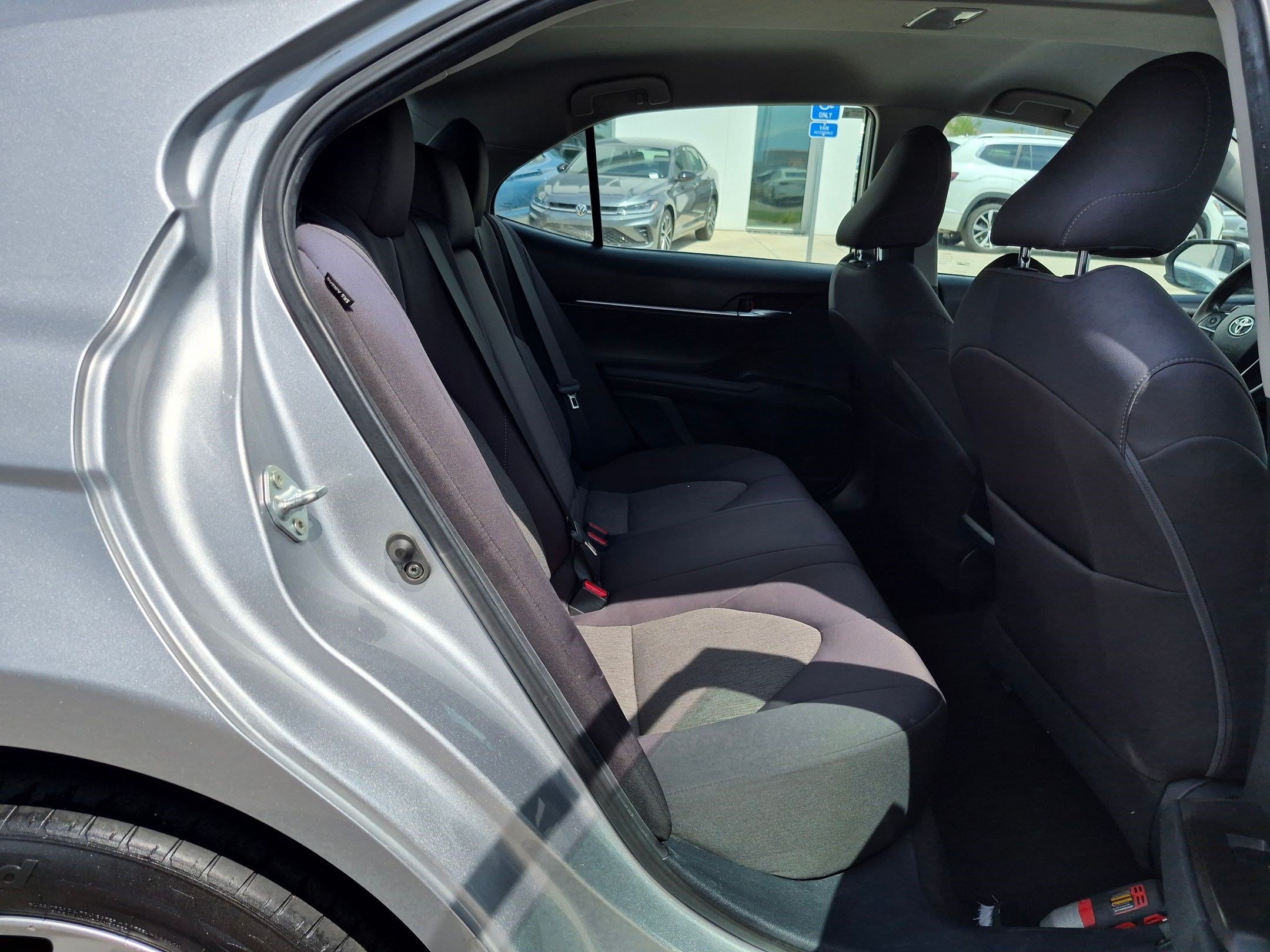 Used 2021 Celestial Silver Metallic Toyota LE image 27