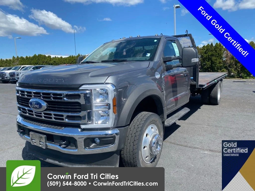 Used 2024 Carbonized Gray Metallic Ford XLT image 1