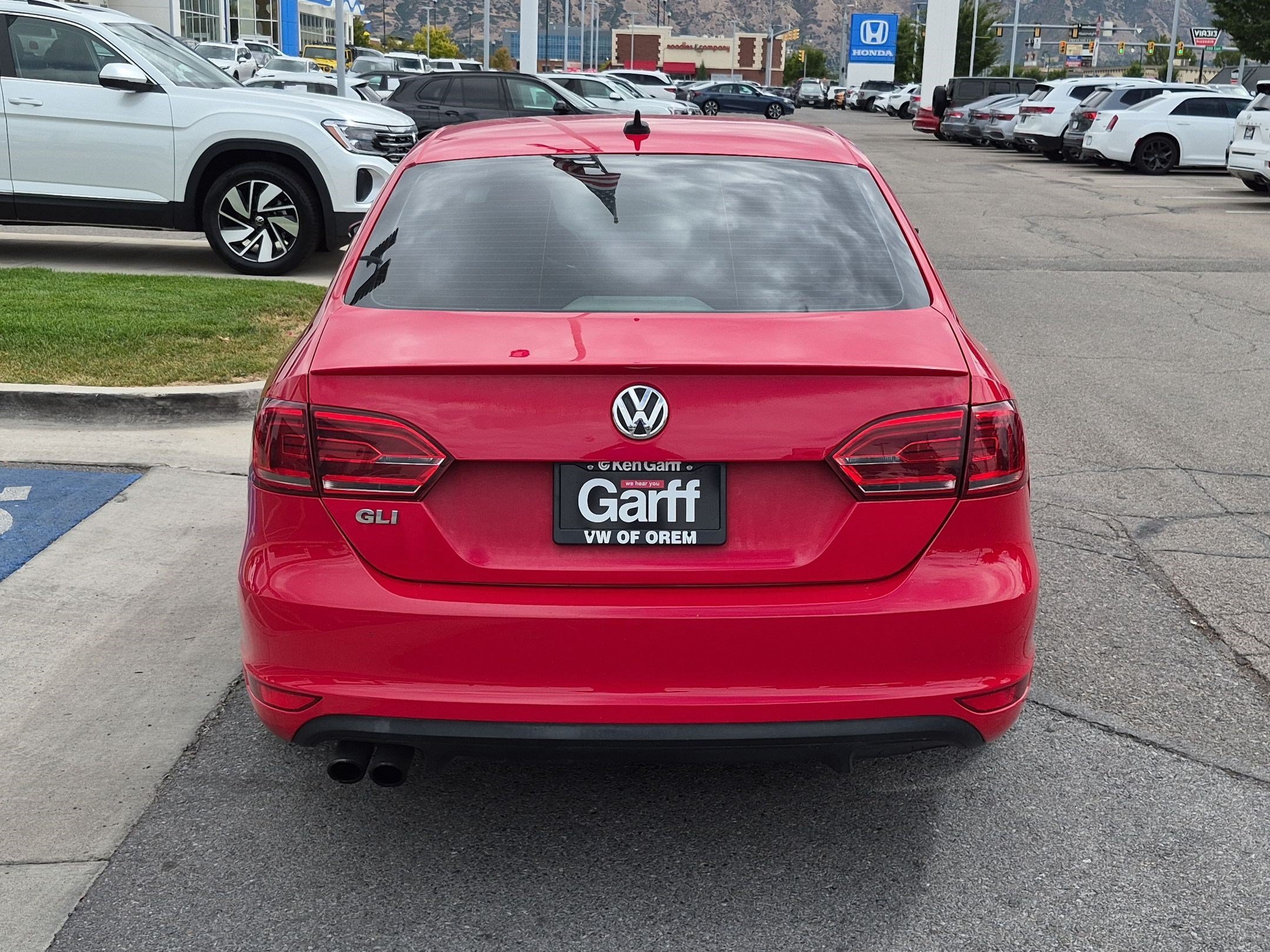 Used 2014 Tornado Red Volkswagen GLI Autobahn image 4
