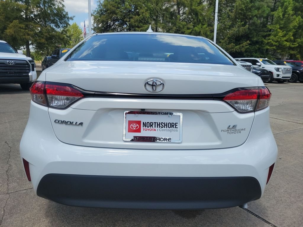Certified Used 2024 White Toyota LE image 5