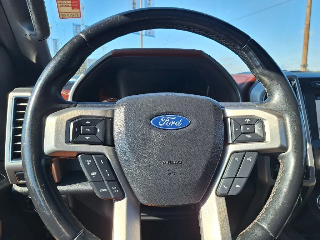 Certified Used 2019 White Platinum Clearcoat Metallic Ford Platinum image 15