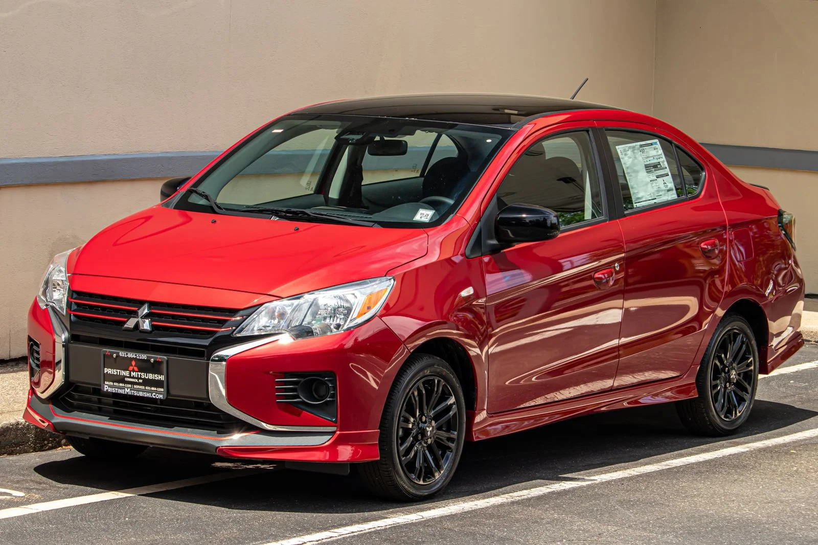 New 2024 Red Mitsubishi Black Edition image 1