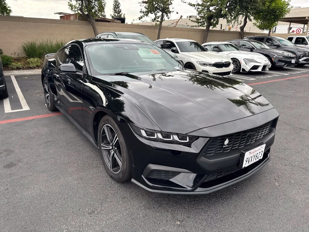 Used 2024 Black Ford EcoBoost Premium image 4