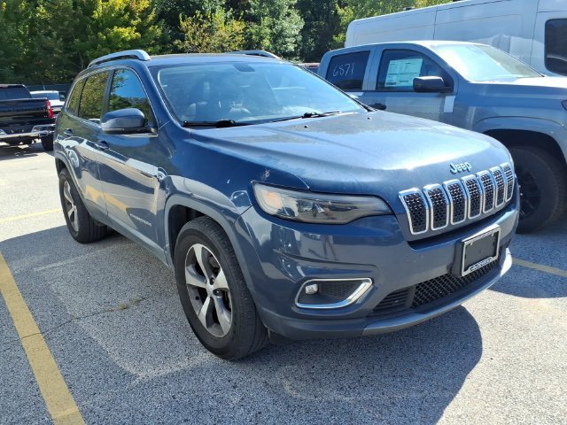 Used 2020 Blue Jeep Limited 4x4 image 5