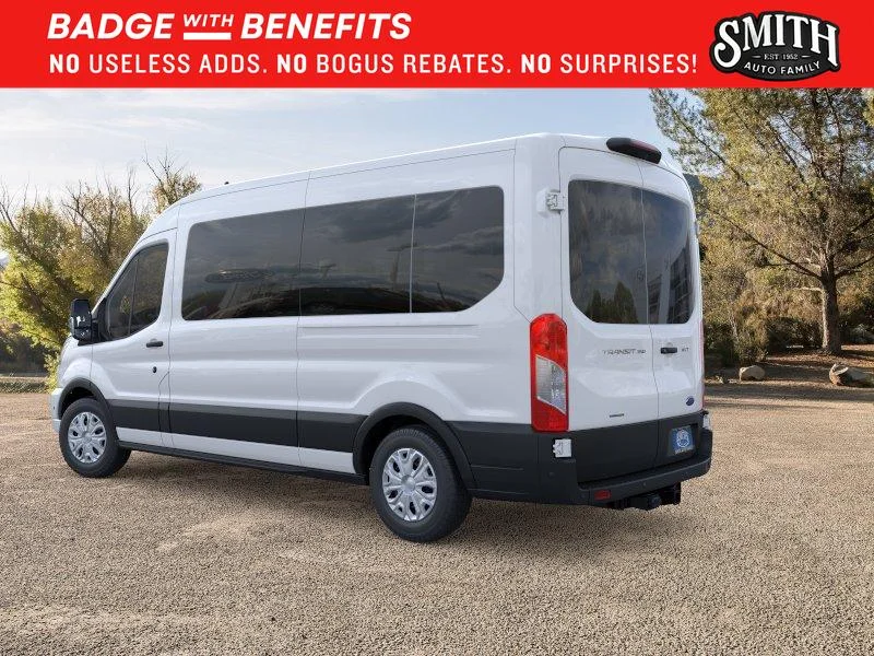 New 2025 Oxford White Ford Passenger Van XLT image 5