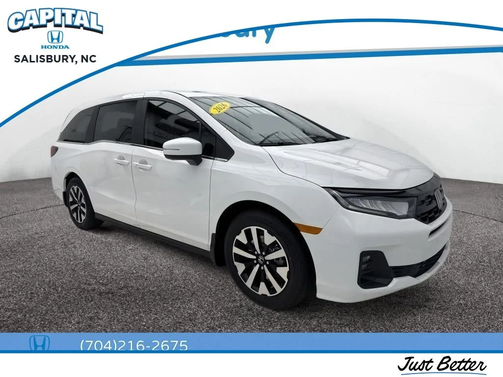 New 2026 Platinum White Pearl Honda EX-L image 1