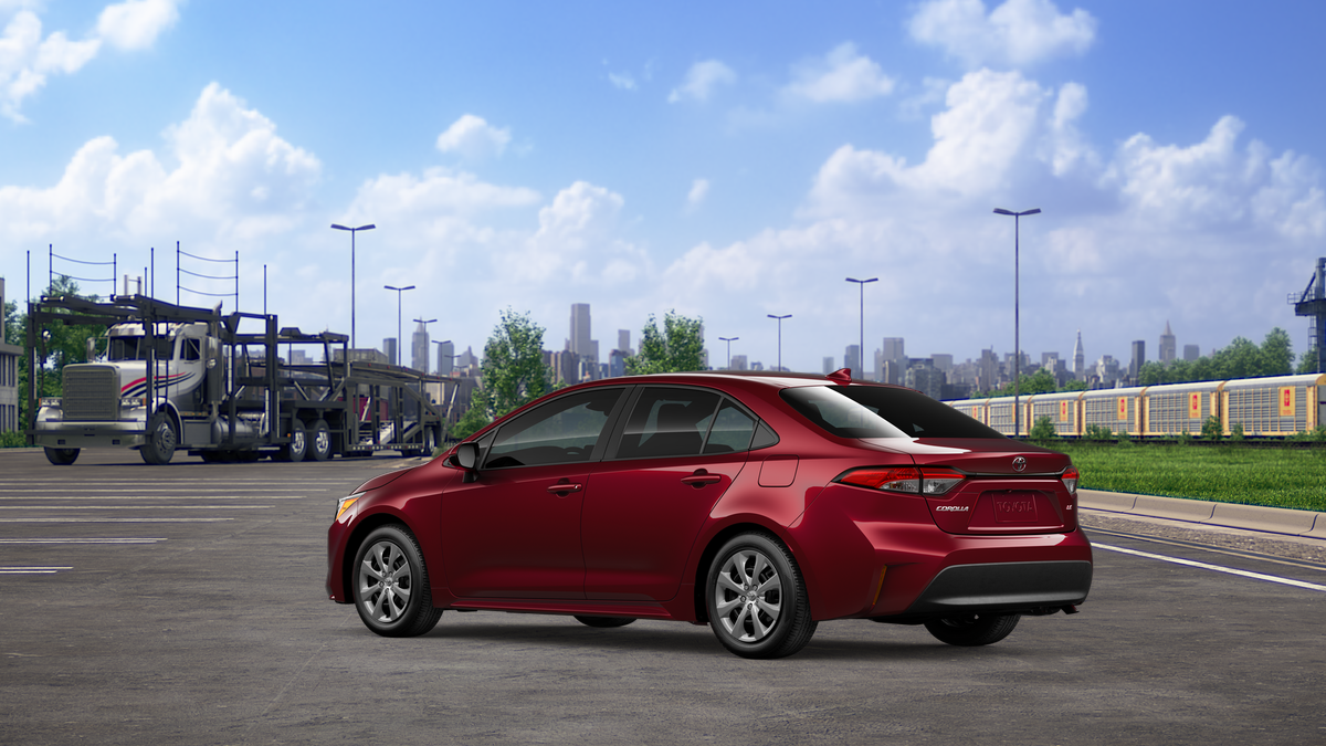 New 2026 Ruby Flare Pearl Toyota LE image 6
