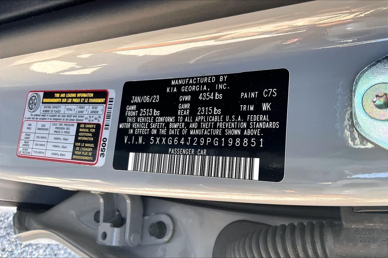 Used 2023 Wolf Gray Kia GT-Line image 38