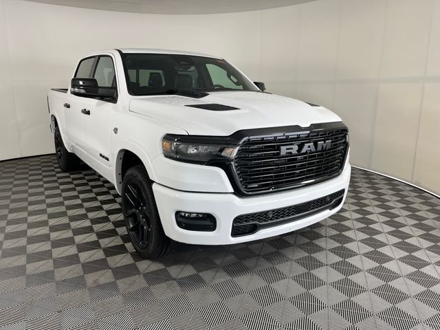 New 2026 Bright White Clear-Coat Exterior Paint RAM Laramie image 3