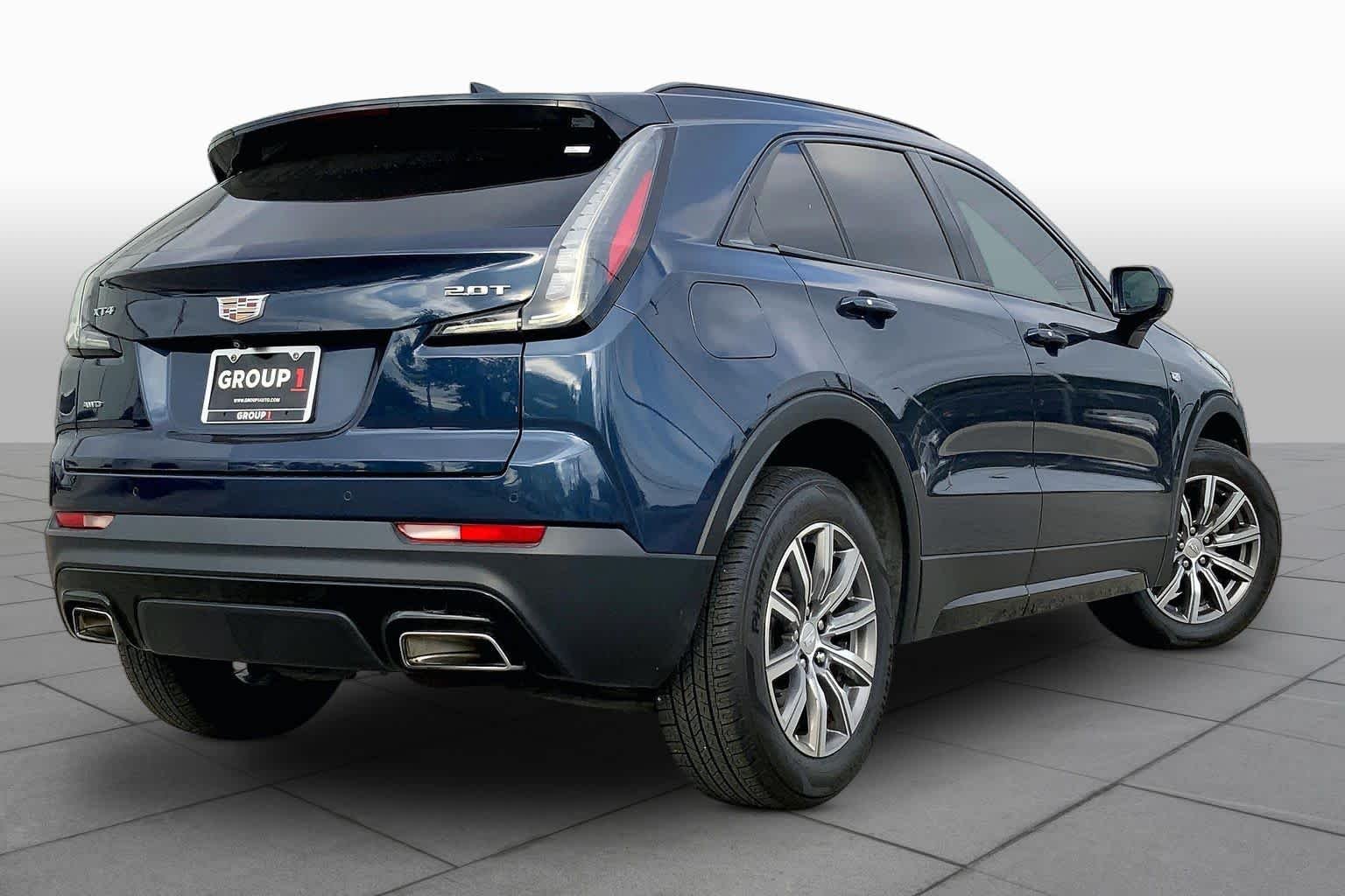 Used 2019 Twilight Blue Metallic Cadillac AWD Sport image 22