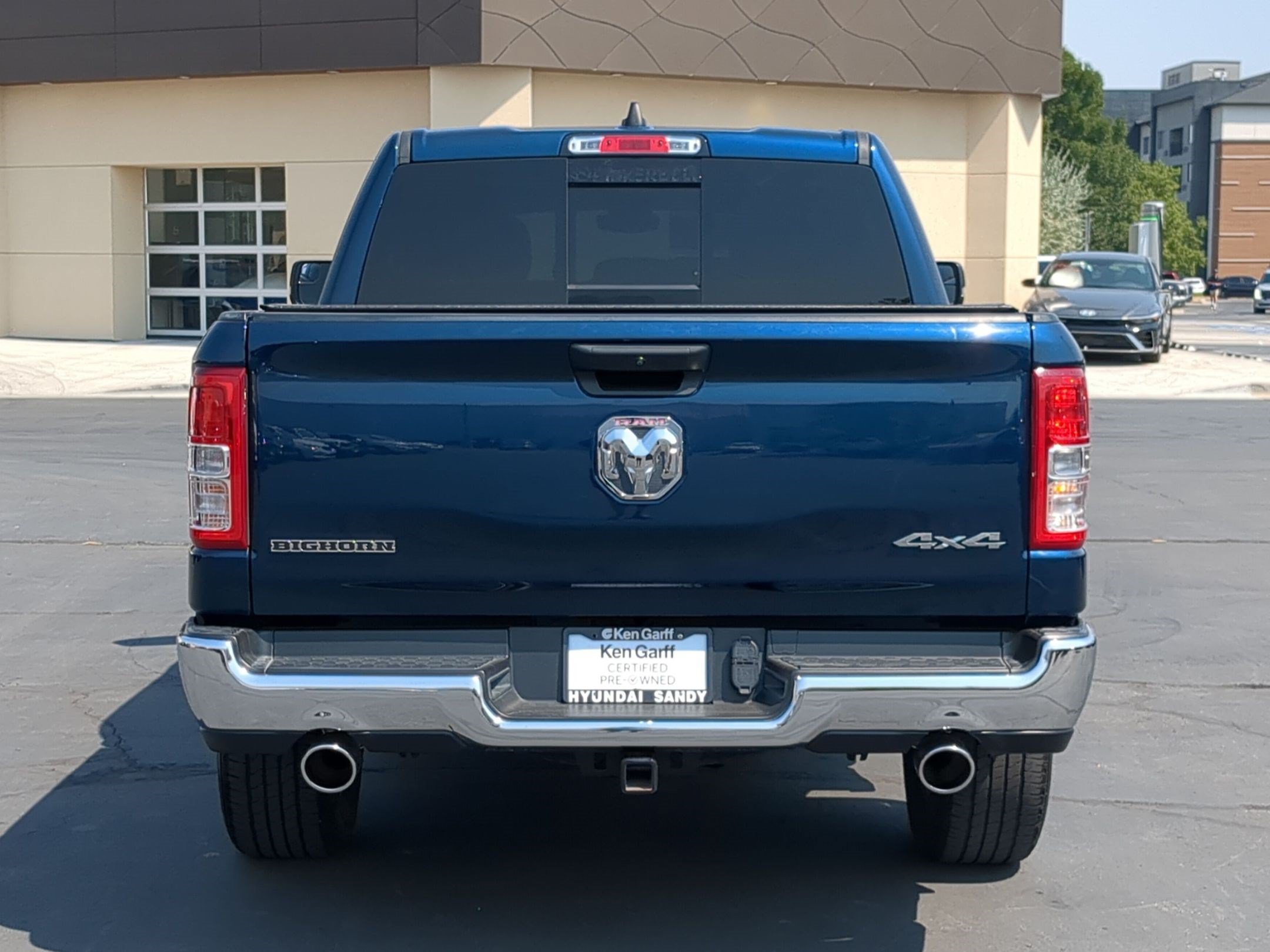 Ken Garff Cert 2024 Patriot Blue Pearlcoat Ram Big Horn image 4