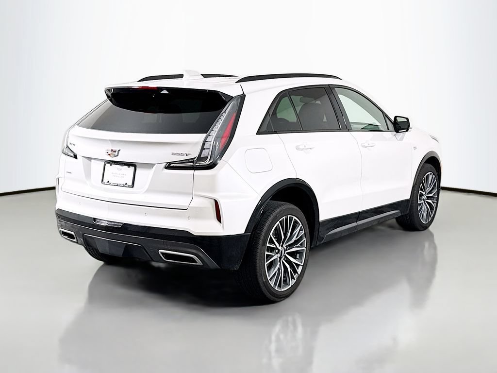 Used 2024 Crystal White Tricoat Cadillac Sport image 7